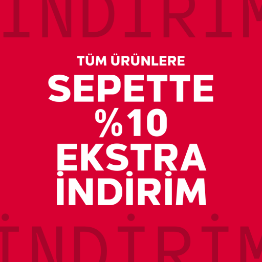 Sepette %10 Ekstra İndirim!